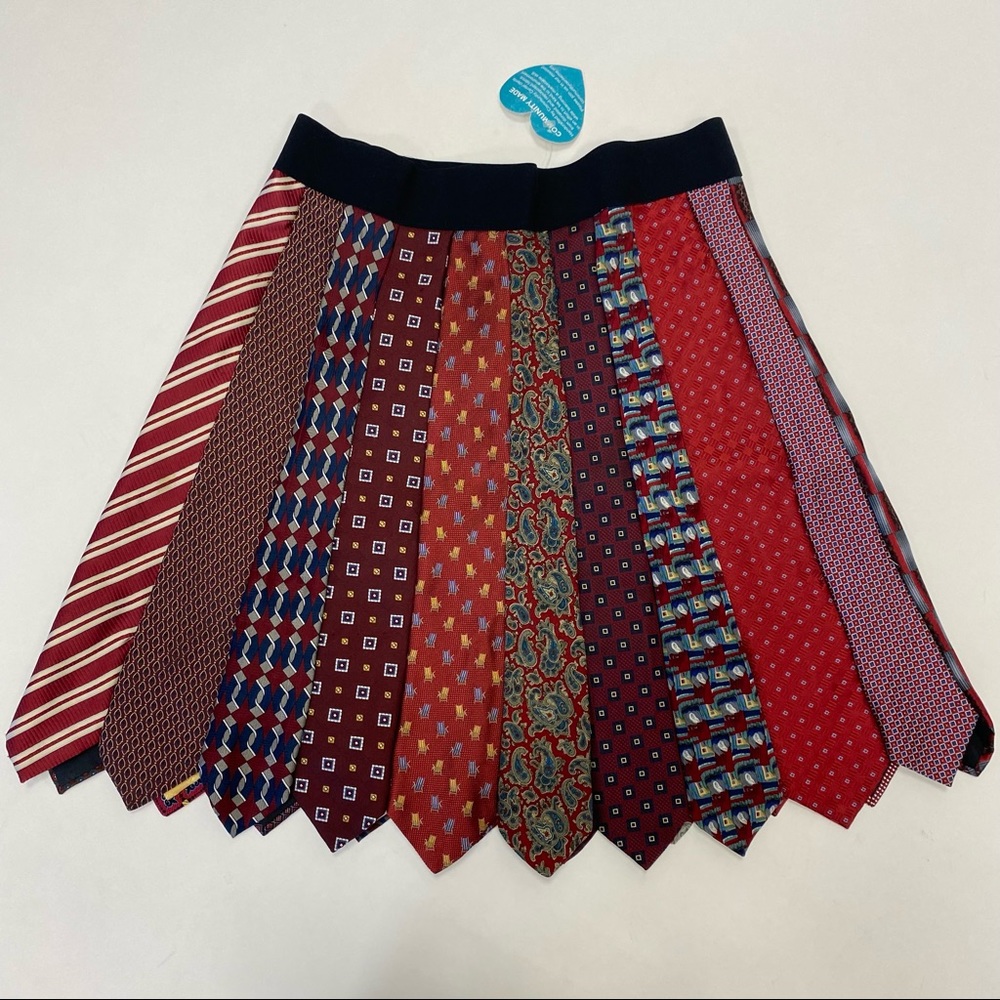 NWT handmade tie skirt